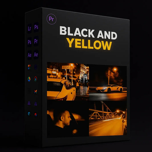 Black & Yellow Presets Bundle